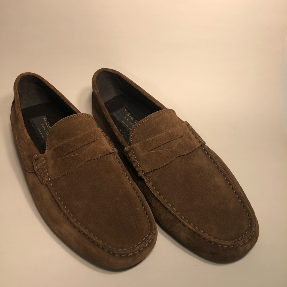 To Boot New York suede loafers